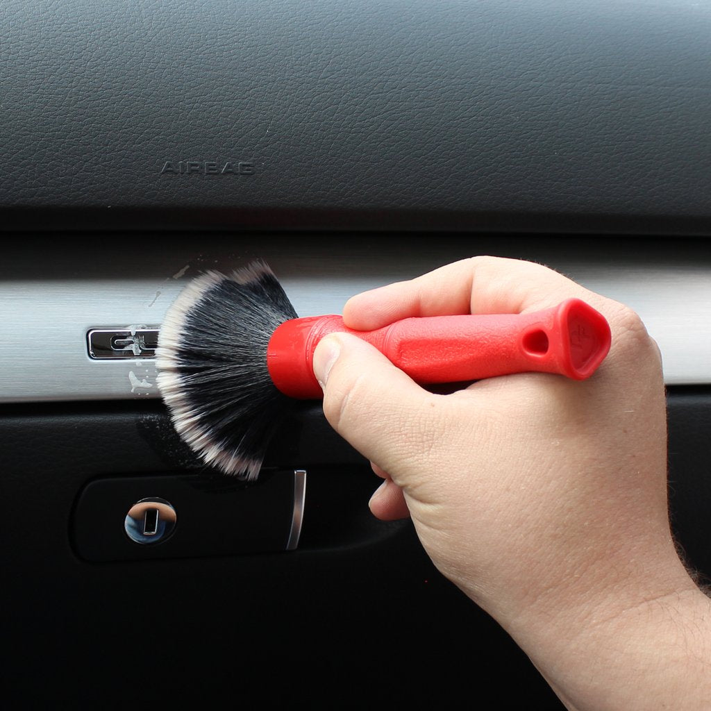 Detail Factory Red Ultra-Soft TriGrip Brush - Small