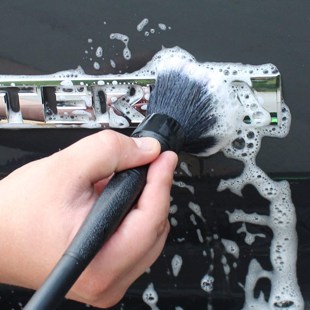 Detail Factory Black Ultra-Soft TriGrip Brush - Large