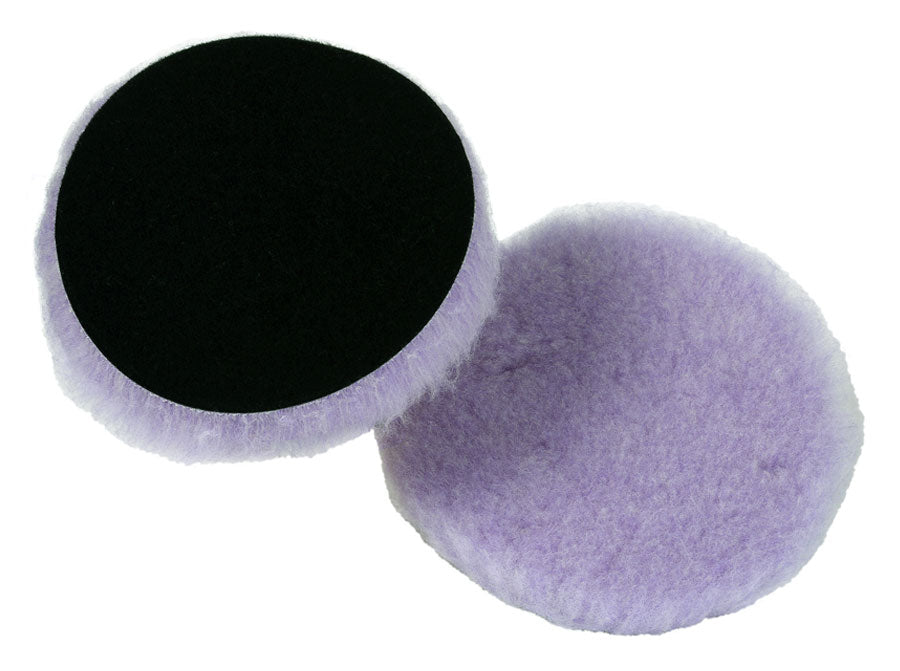 Lake Country Thick Purple Foamed Wool Pad 5"