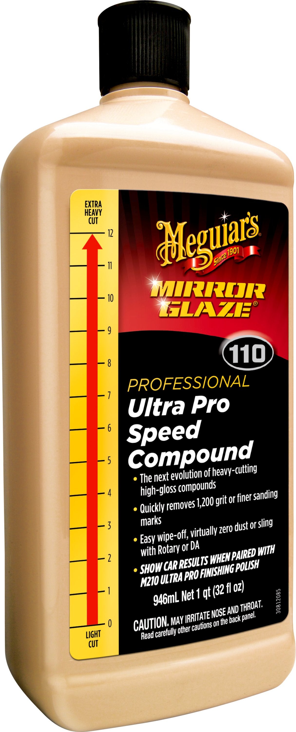 Meguairs M110 Mirror Glaze Ultra Pro Speed Compound 946ml