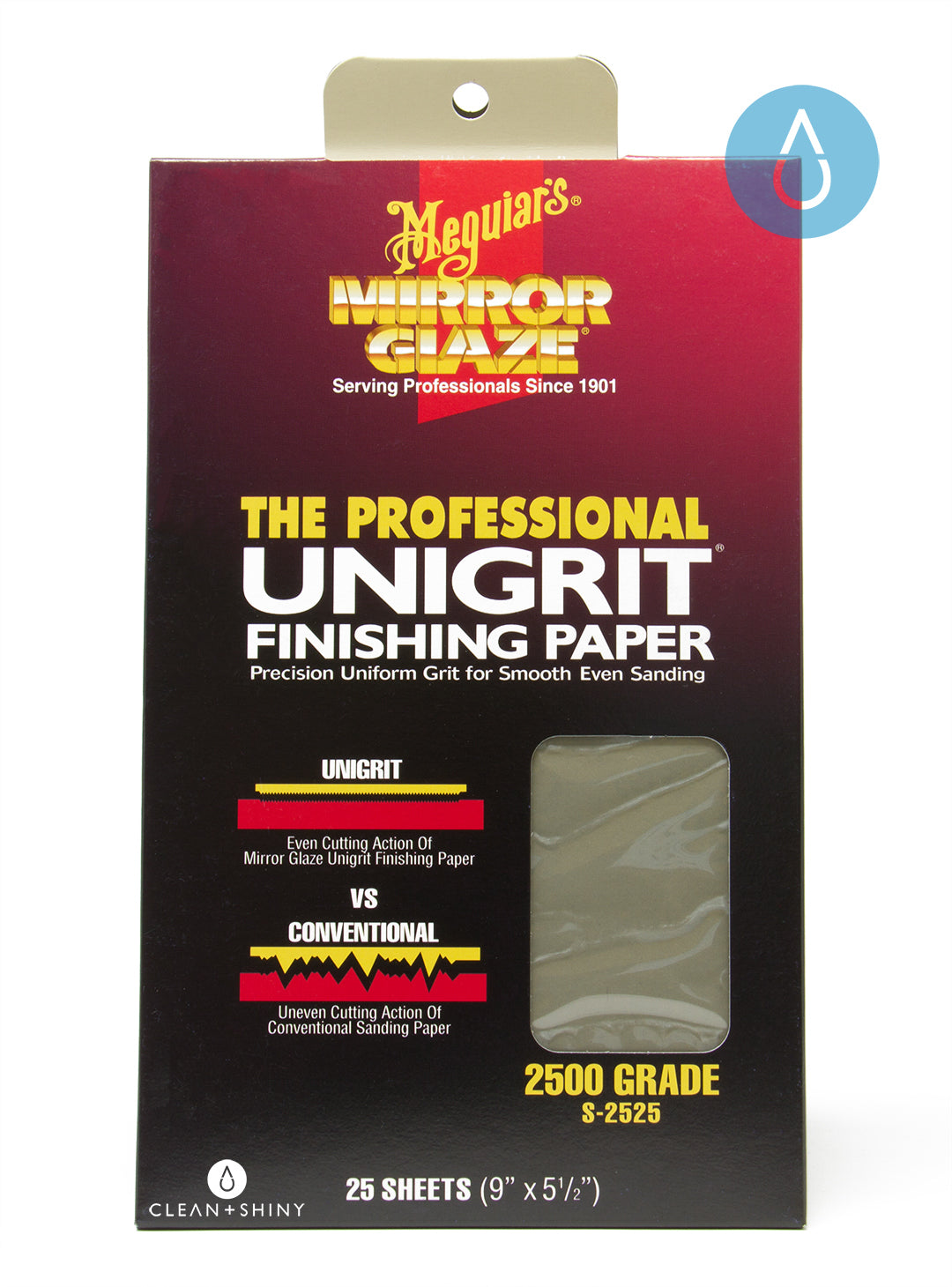 Meguiars Unigrit Finishing Paper 2500 Grit (Single Sheet)