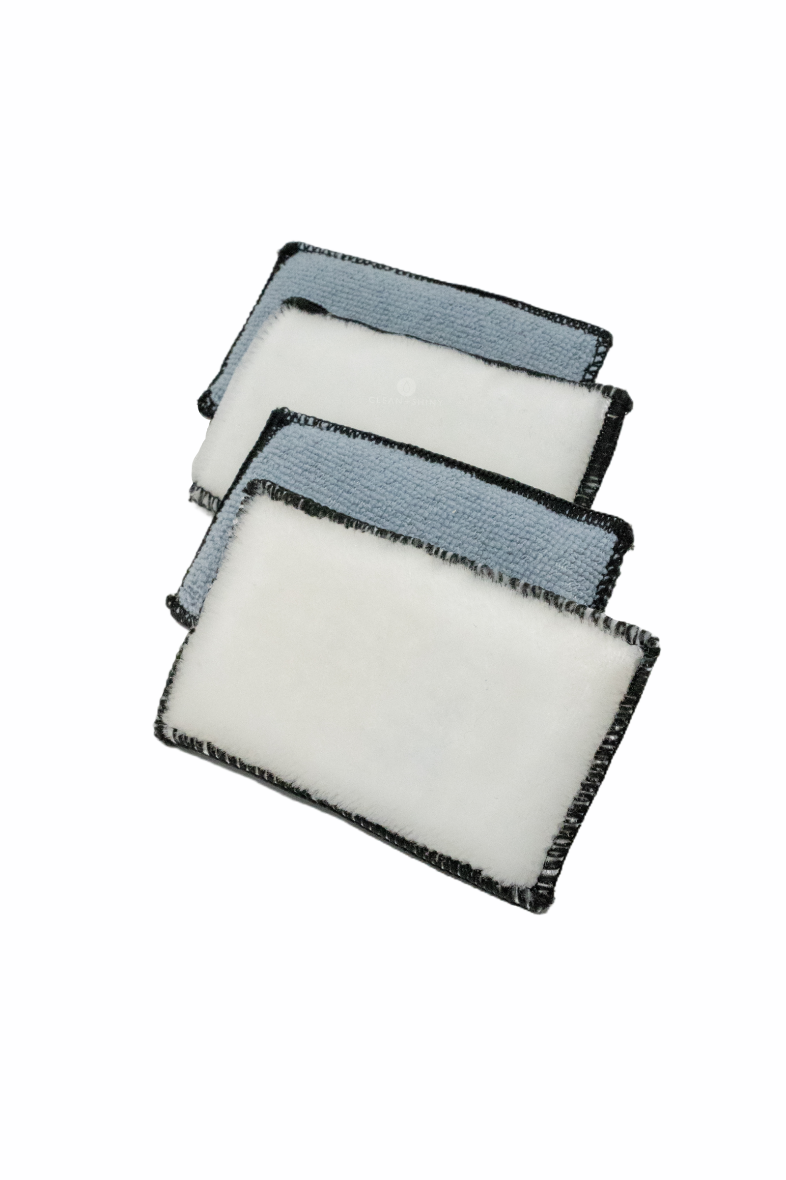 Clean and Shiny Scrub It 3000 Interior 2 in 1 Pad - 135 x 90mm - 4 Pack
