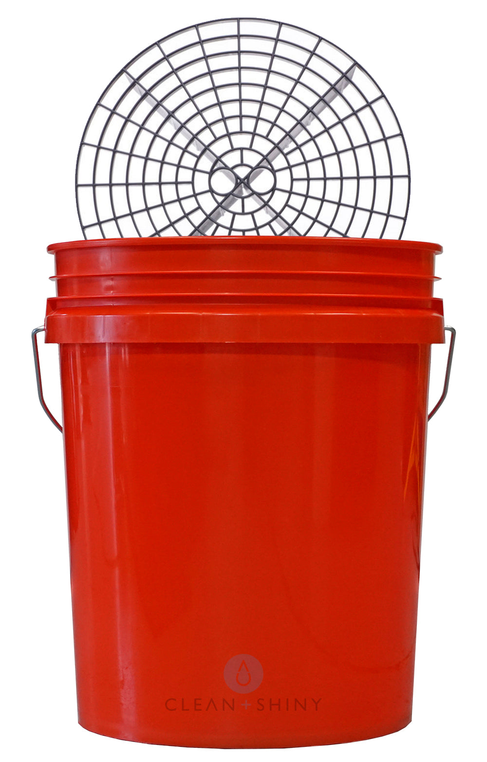 Clean and Shiny US 5 Gallon Bucket and Grit Guard Kit (Various Colours