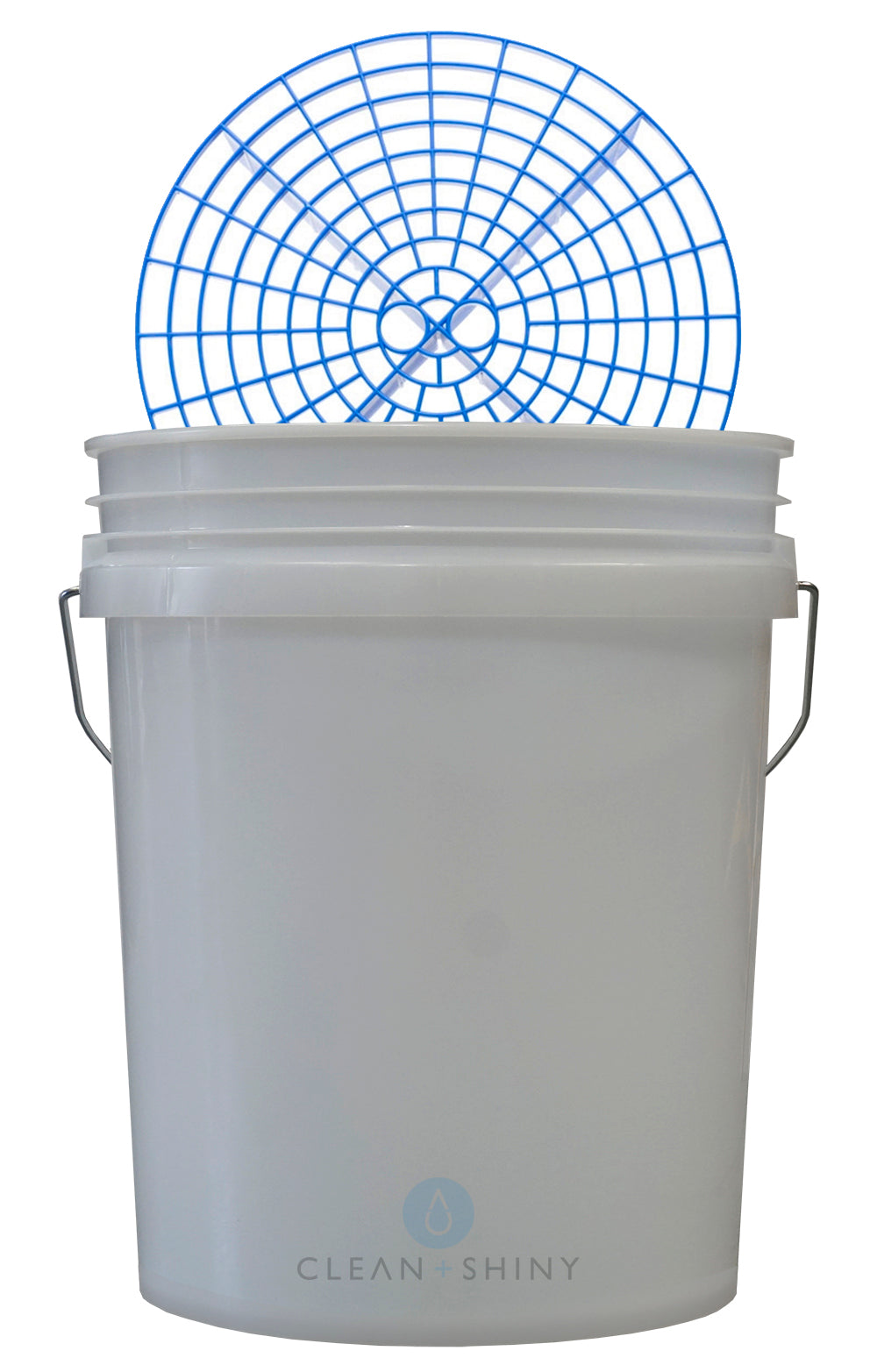 Clean and Shiny US 5 Gallon Bucket and Grit Guard Kit (Various Colours)