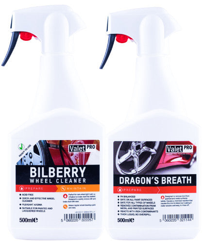 ValetPRO Bilberry and Dragons Breath wash kit 500ml