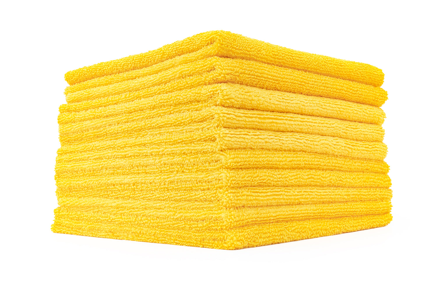 The Rag Company Edgeless 365 Premium 16 x 16 Microfiber Terry Towel - Gold