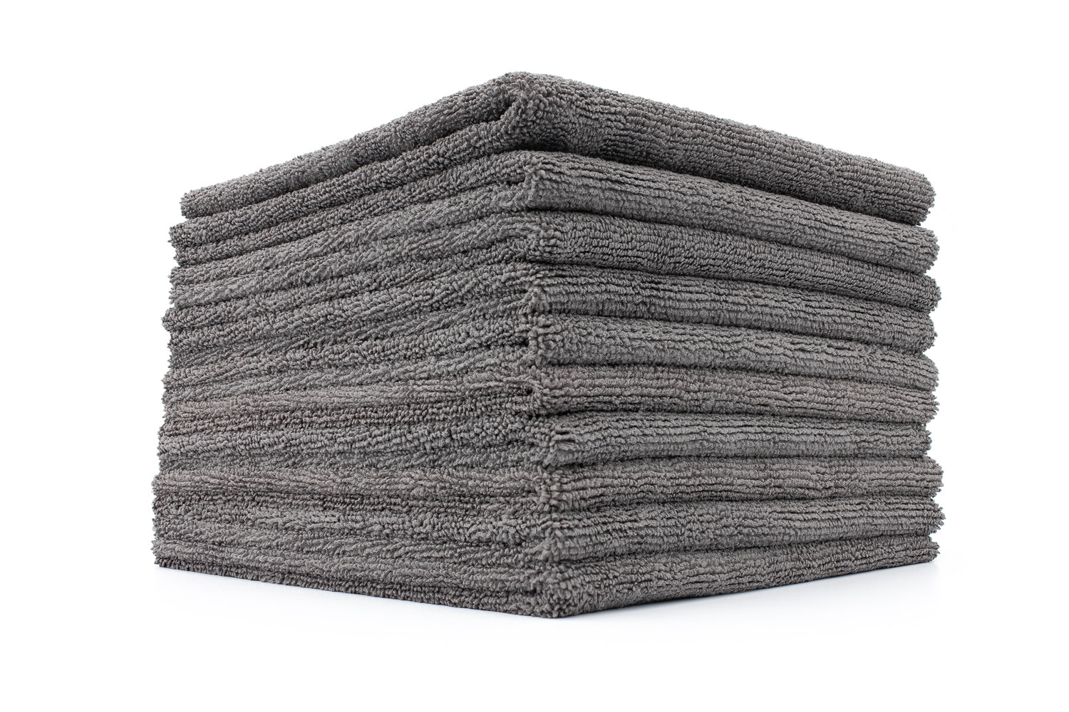 The Rag Company Edgeless 365 Grey 16 x 16 Microfiber Polishing Towel