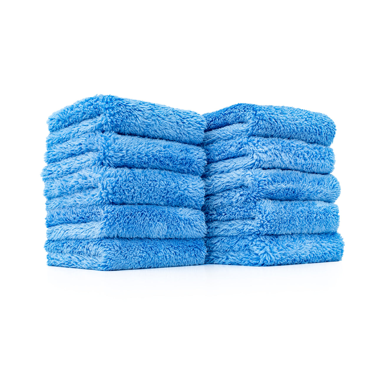 The Rag Company 8 X 8 The Eaglet 500 Ultra Plush Microfiber Towel - Blue